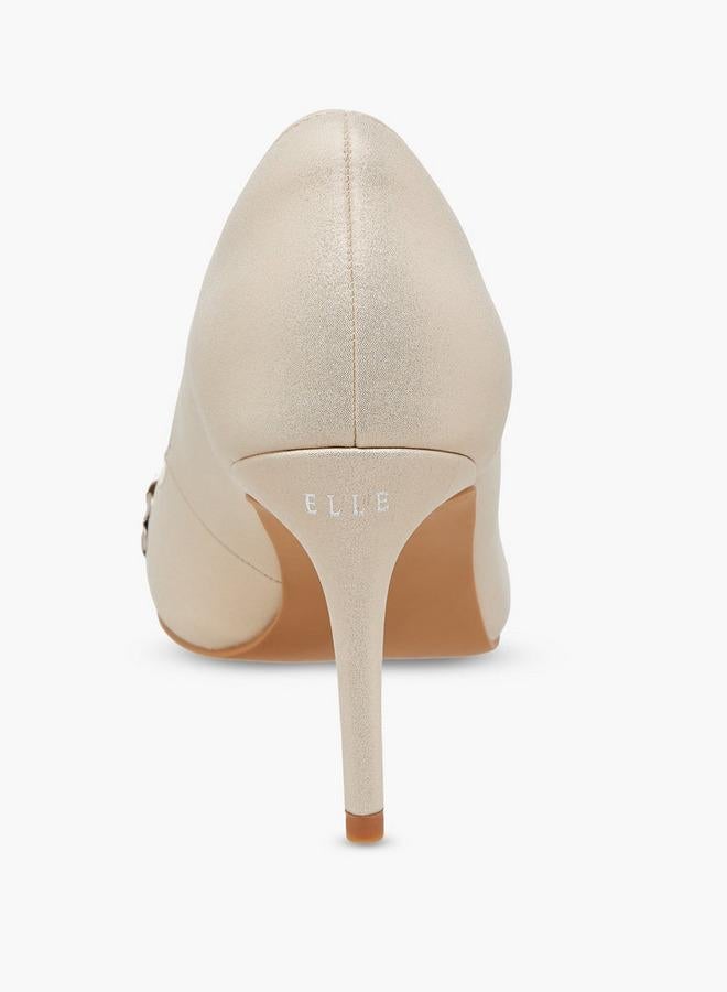 ايل أحذية نسائية بكعب خنجر مزينة بالزهور - تشكيلة رمضان - Image 5